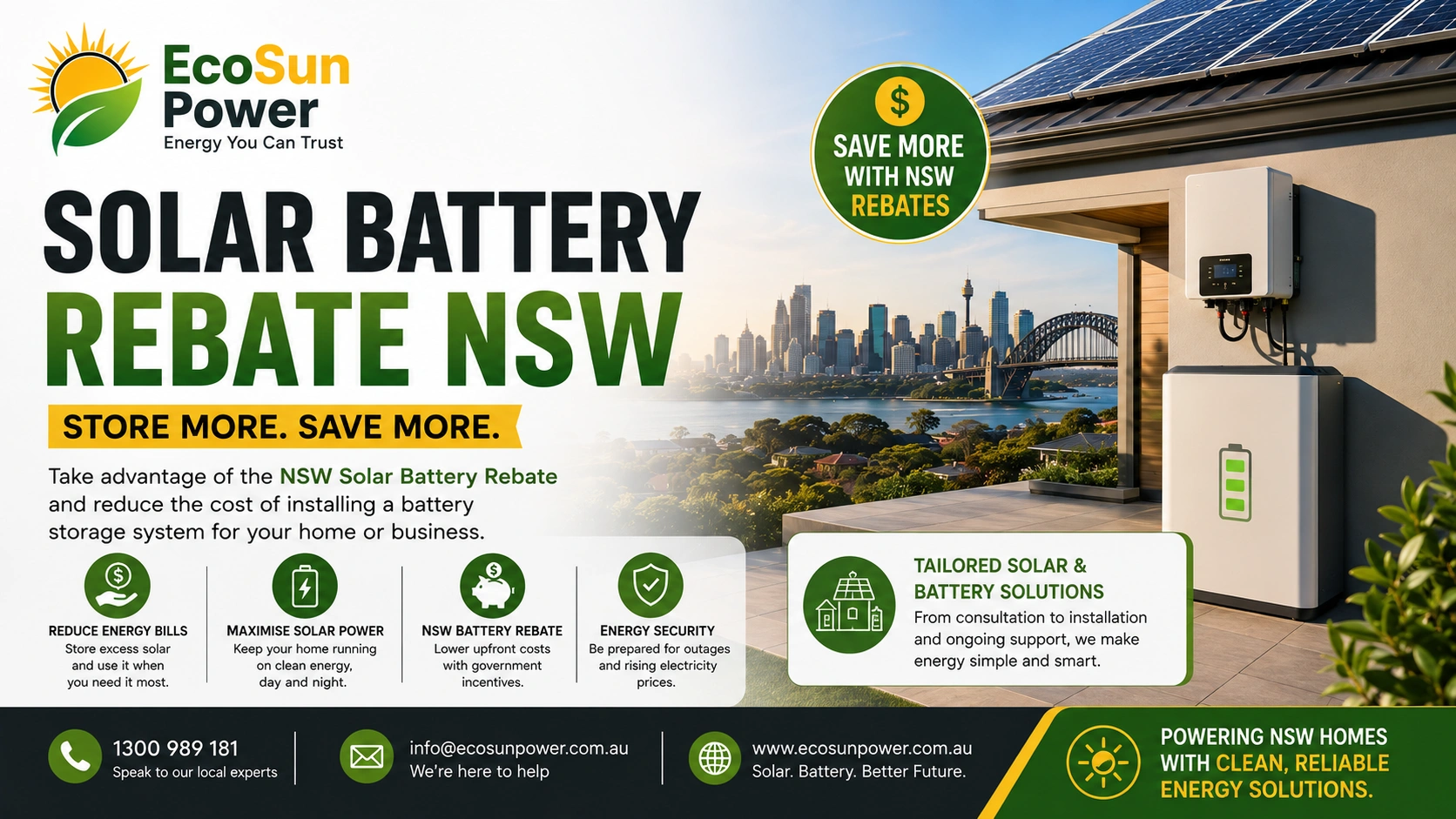 Solar Battery Rebate NSW