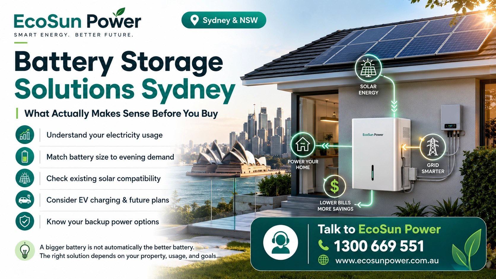 Battery Storage Solutions Sydney: What Actually Makes Sense Before You Buy